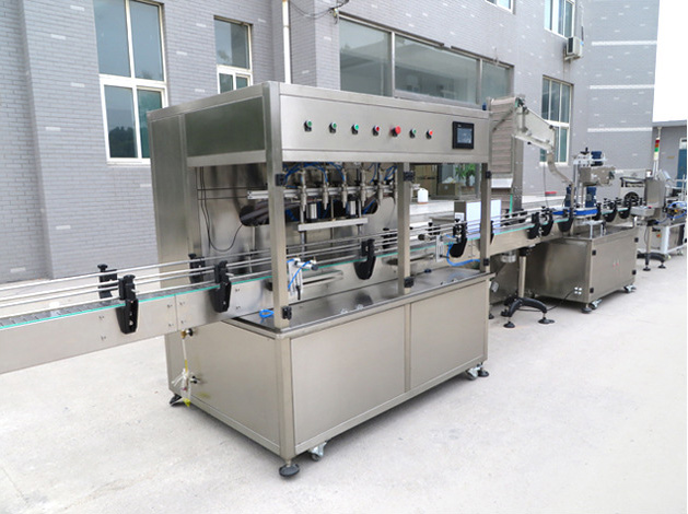 油類灌裝生產(chǎn)線